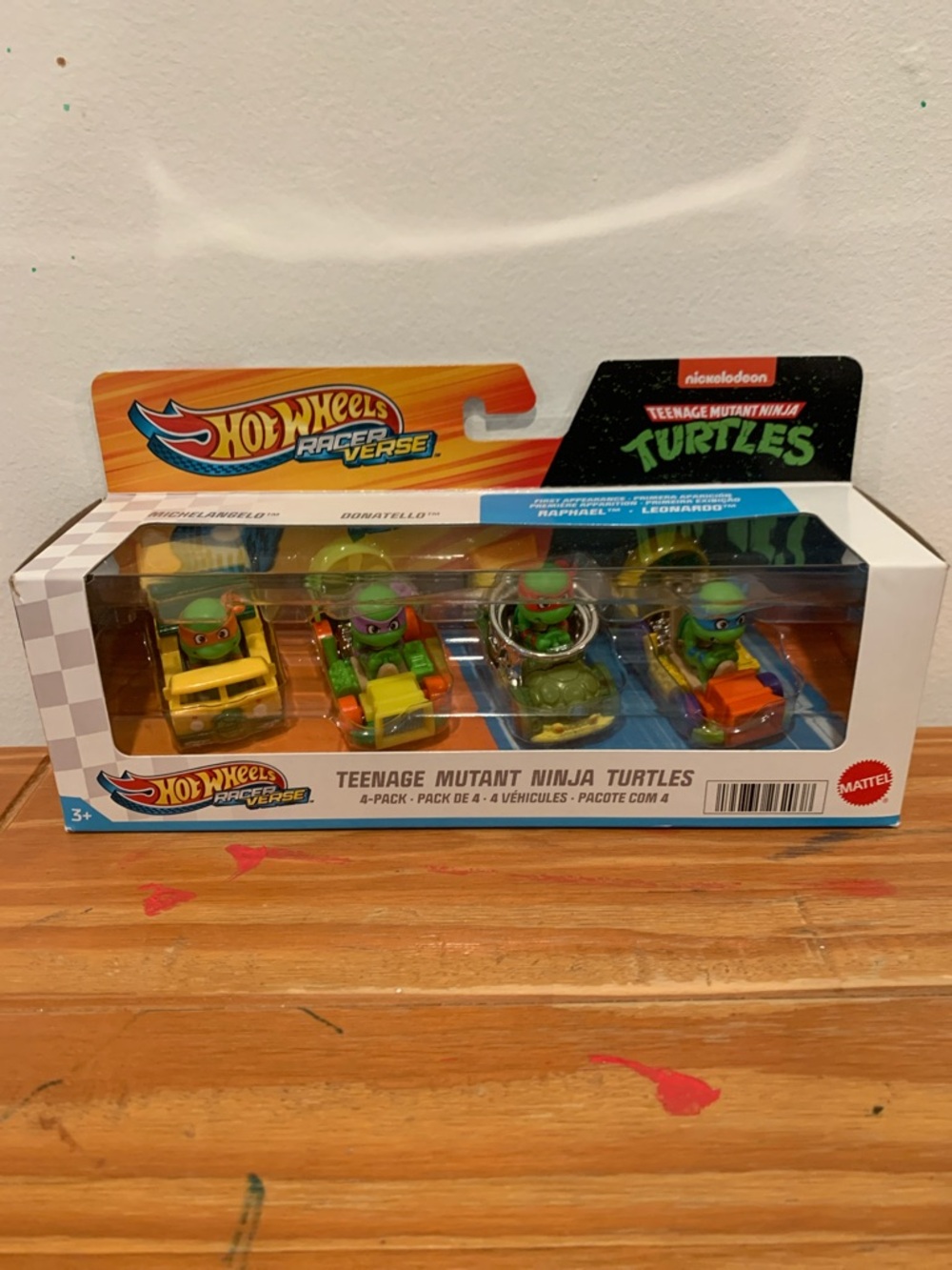 Hot Wheels Racerverse Teenage Mutant Ninja Turtles 4-Pack